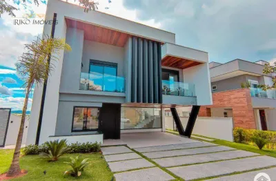 Casa com 5 dormitórios à venda, 470 m² por r$ 6.500.000,00 - condomínio residencial alphaville - são josé dos campos/sp