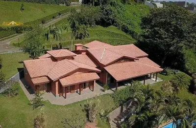 Casa com 4 dormitórios à venda, 357 m² por r$ 3.150.000,00 - chácaras condomínio recanto pássaros ii - jacareí/sp
