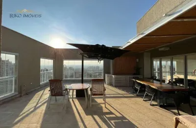Cobertura mobiliada com 4 dormitórios à venda, 283 m² por r$ 4.000.000 - vila ema - são josé dos campos/sp