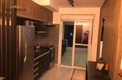 Apartamento com 1 dormitório para alugar, 40 m² por r$ 4.000,00/mês - jardim aquarius - são josé dos campos/sp