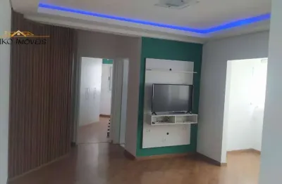 Apartamento mobiliado com 2 dormitórios à venda, 56 m² por r$ 530.000 - jardim aquarius - são josé dos campos/sp
