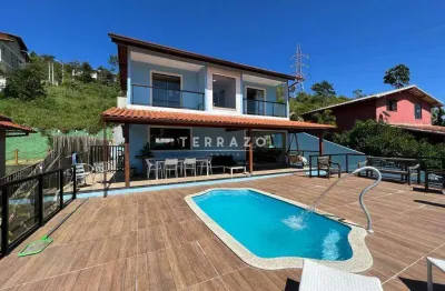 Casa em condomínio à venda, 2 quartos, 2 vagas, albuquerque - teresópolis/rj