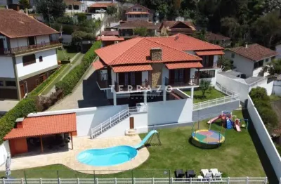 Casa à venda, 5 quartos, 2 suítes, 4 vagas, golfe - teresópolis/rj