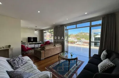 Cobertura à venda, 4 quartos, 2 suítes, 2 vagas, várzea - teresópolis/rj