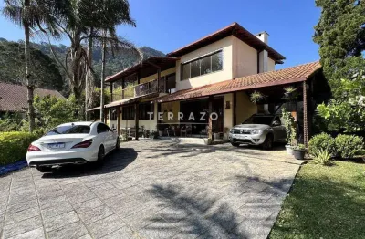 Casa à venda, 6 quartos, 3 suítes, 2 vagas, comary - teresópolis/rj