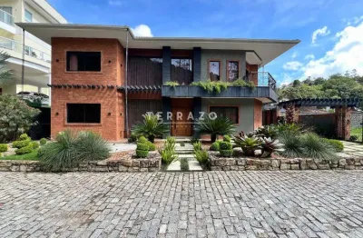 Casa em condomínio à venda, 4 quartos, 4 suítes, 3 vagas, panorama - teresópolis/rj
