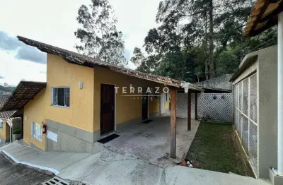 Casa em condomínio à venda, 2 quartos, 2 vagas, araras - teresópolis/rj