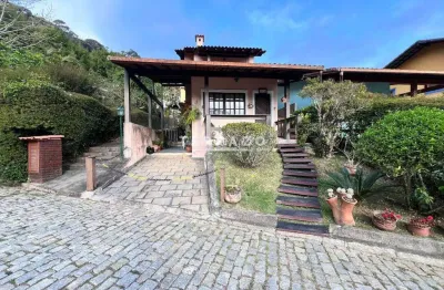 Casa em condomínio à venda, 3 quartos, 1 suíte, 1 vaga, panorama - teresópolis/rj