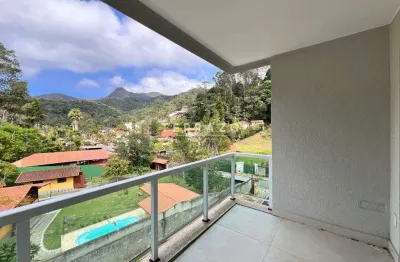 Apartamento à venda, 2 quartos, 1 suíte, 1 vaga, pimenteiras - teresópolis/rj