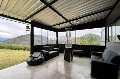 Casa em condomínio à venda, 1 quarto, 4 vagas, albuquerque - teresópolis/rj