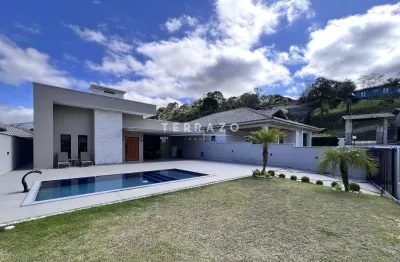 Casa em condomínio à venda, 3 quartos, 3 suítes, 4 vagas, albuquerque - teresópolis/rj