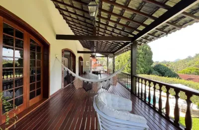 Casa em condomínio à venda, 4 quartos, 2 suítes, 2 vagas, bom retiro - teresópolis/rj