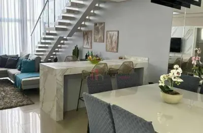Sobrado imponente - mobiliado - residencial jardim de mônaco - hortolândia