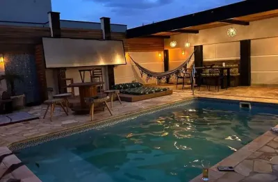 Sobrado automatizado - com piscina - residencial real park - sumaré