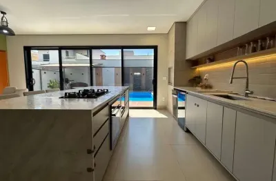 Casa em condomínio fechado com 3 quartos à venda na Rua Nadir Esquarize, 313, Residencial Real Parque Sumaré, Sumaré