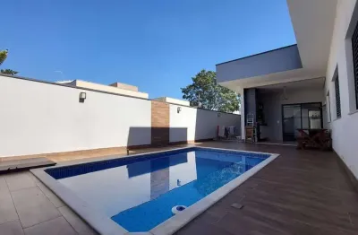 Casa térrea - com piscina - residencial jardim de mônaco - hortolândia