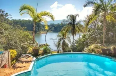 Linda chácara pé na água à venda em piracaia 3mil metros