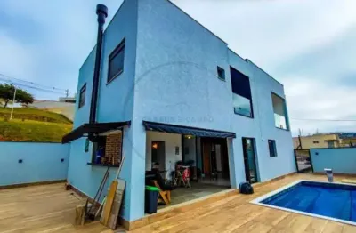 Luxuosa casa em condomínio à venda em bragança paulista-sp, 4 quartos, 4 suítes, 1 sala, 6 banheiros, 6 vagas, 224m².