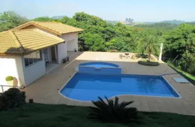 Luxuosa casa em condomínio serra da estrela, atibaia-sp: 4 quartos, 2 suítes, 6 banheiros, 999m² de área