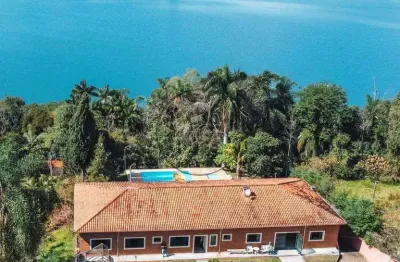 Chácara à beira da represa jaguari - acesso exclusivo da propriedade
