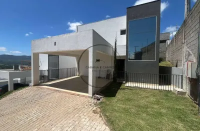 Casa à venda em condomínio fechado jd. estância brasil - atibaia