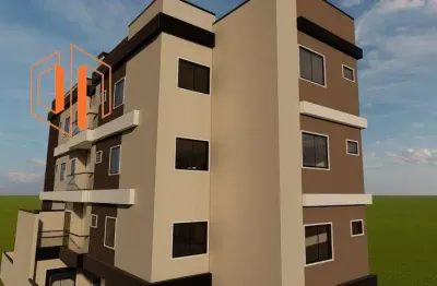 Apartamento para venda em são josé dos pinhais, parque da fonte, 2 dormitórios, 1 banheiro, 1 vaga