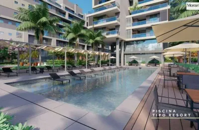Apartamento garden para venda em curitiba, mossunguê, 1 dormitório, 1 banheiro, 1 vaga
