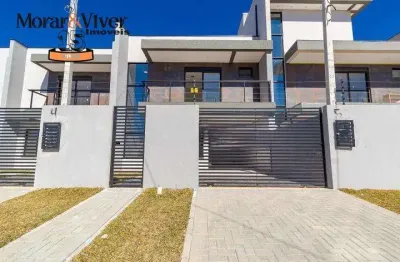 Sobrado para venda em pinhais, alto tarumã, 3 dormitórios, 1 suíte, 2 banheiros, 2 vagas