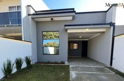 Casa para venda em são josé dos pinhais, cidade jardim, 3 dormitórios, 1 suíte, 2 banheiros, 2 vagas