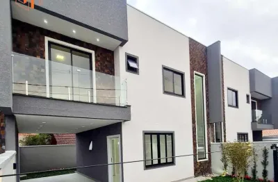 Sobrado para venda em são josé dos pinhais, cidade jardim, 3 dormitórios, 3 suítes, 4 banheiros, 2 vagas