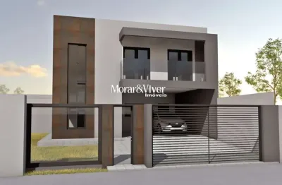 Sobrado para venda em são josé dos pinhais, boneca do iguaçu, 3 dormitórios, 1 suíte, 2 banheiros, 1 vaga