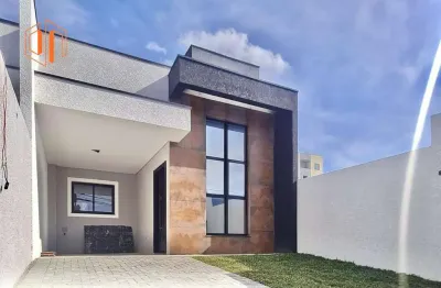 Casa para venda em são josé dos pinhais, boneca do iguaçu, 3 dormitórios, 1 suíte, 2 banheiros, 2 vagas