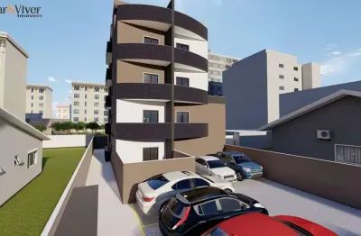 Apartamento para venda em são josé dos pinhais, cruzeiro, 2 dormitórios, 1 suíte, 2 banheiros, 1 vaga