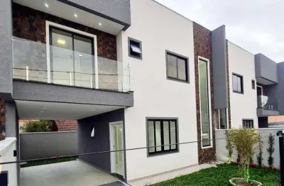 Sobrado para venda em são josé dos pinhais, cidade jardim, 3 dormitórios, 3 suítes, 4 banheiros, 2 vagas