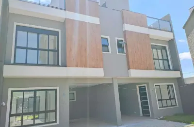 Sobrado para venda em curitiba, jardim das américas, 3 dormitórios, 3 suítes, 5 banheiros, 2 vagas