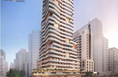 Apartamento para venda em curitiba, batel, 2 dormitórios, 2 suítes, 3 banheiros, 1 vaga