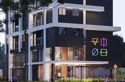 Apartamento para venda em curitiba, água verde, 1 dormitório, 1 banheiro