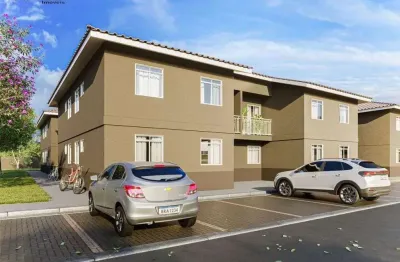 Apartamento para venda em são josé dos pinhais, campo largo da roseira, 2 dormitórios, 1 banheiro, 1 vaga