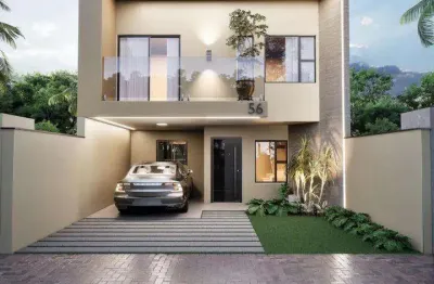 Sobrado para venda em são josé dos pinhais, costeira, 4 dormitórios, 1 suíte, 3 banheiros, 2 vagas