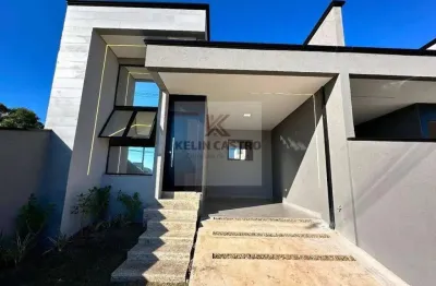 Casa para venda em são josé dos pinhais, cidade jardim, 3 dormitórios, 1 suíte, 2 banheiros, 3 vagas