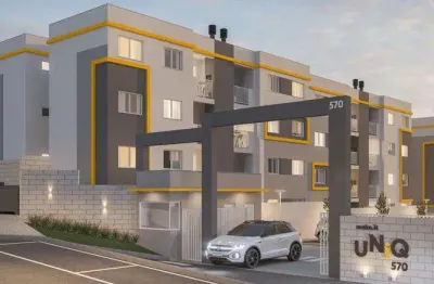Apartamento para venda em pinhais, jardim amélia, 2 dormitórios, 1 banheiro, 1 vaga