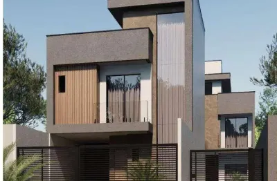 Sobrado para venda em curitiba, jardim das américas, 3 dormitórios, 3 suítes, 4 banheiros, 2 vagas