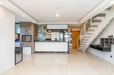 Cobertura duplex para venda em curitiba, cristo rei, 2 dormitórios, 1 suíte, 3 banheiros, 2 vagas