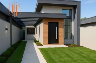 Casa para venda em são josé dos pinhais, costeira, 3 dormitórios, 1 suíte, 2 banheiros, 2 vagas