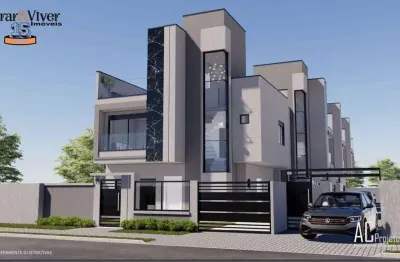 Sobrado para venda em curitiba, capão raso, 3 dormitórios, 1 suíte, 4 banheiros, 2 vagas