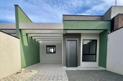Casa para venda em são josé dos pinhais, cruzeiro, 3 dormitórios, 1 suíte, 2 banheiros, 2 vagas