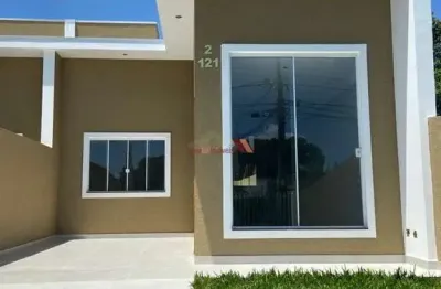 Casas com 2 quartos à venda no jardim plínio, em capela velha, araucária.