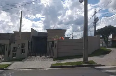 Casa de esquina com amplo terreno - bairro sabiá, araucária - pr