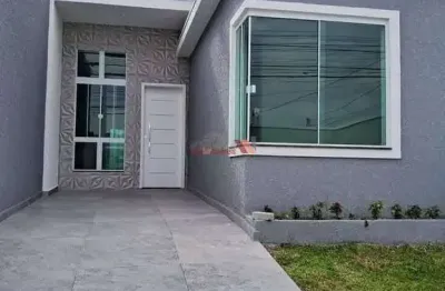 Casa com 3 quartos à venda na rua osvaldo de lima, estação, araucária, 80 m2 por r$ 650.000