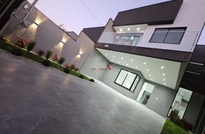 Casa com 3 quartos à venda na rua maringá, iguaçu, araucária, 176 m2 por r$ 1.290.000